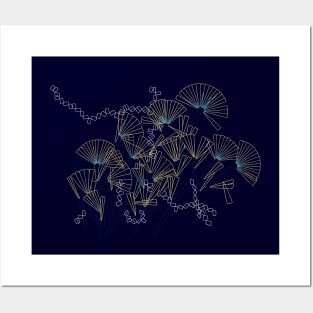 Licmophora - naive diatoms Posters and Art